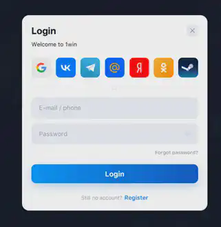 1win login